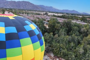 ABD: Palm Springs'in gökyüzünden görünüşü