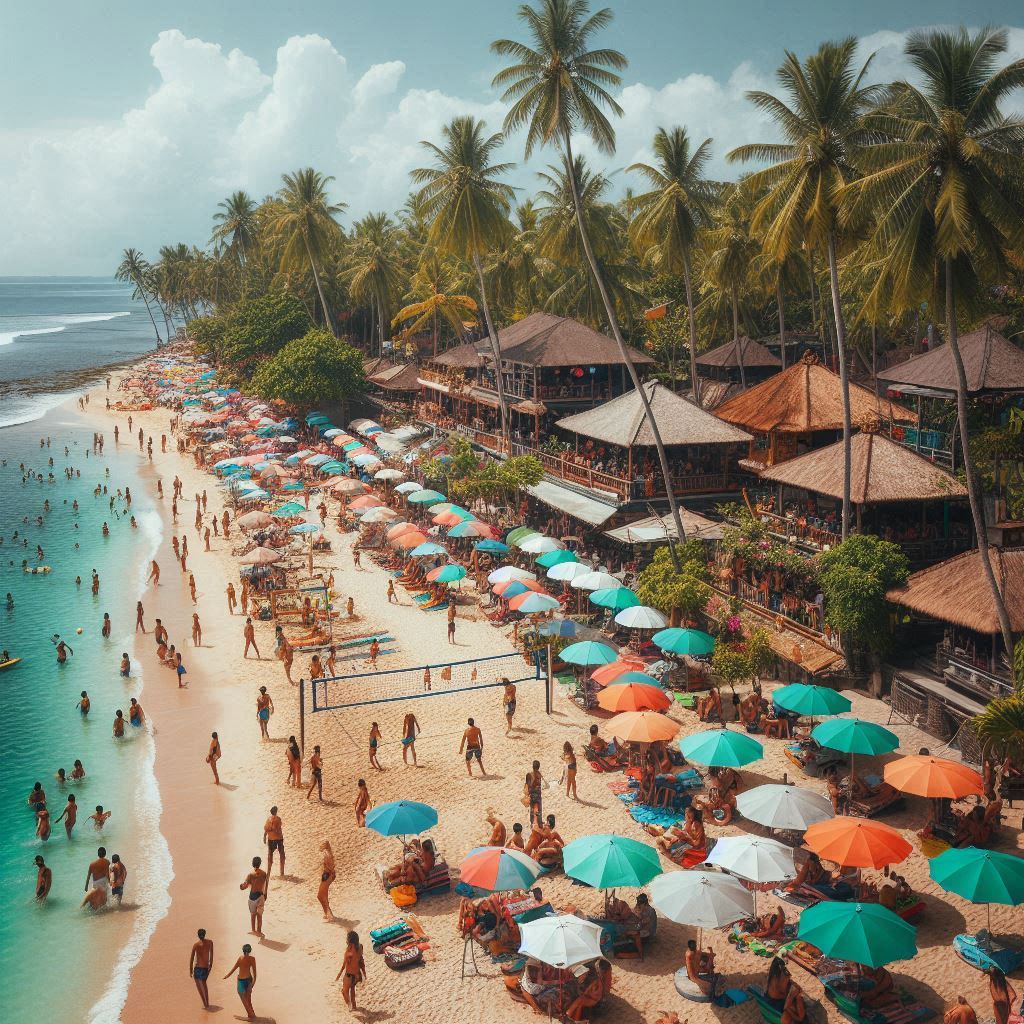 Bali bu yıl 7 milyon yolcuyu ağırlamayı umuyor ve bazı plajlar kalabalık olabilir