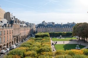 Paris'in Marais bölgesinde uzmanlaşmış bir site