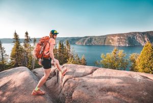 Quebec, göller ve ormanlar arasında