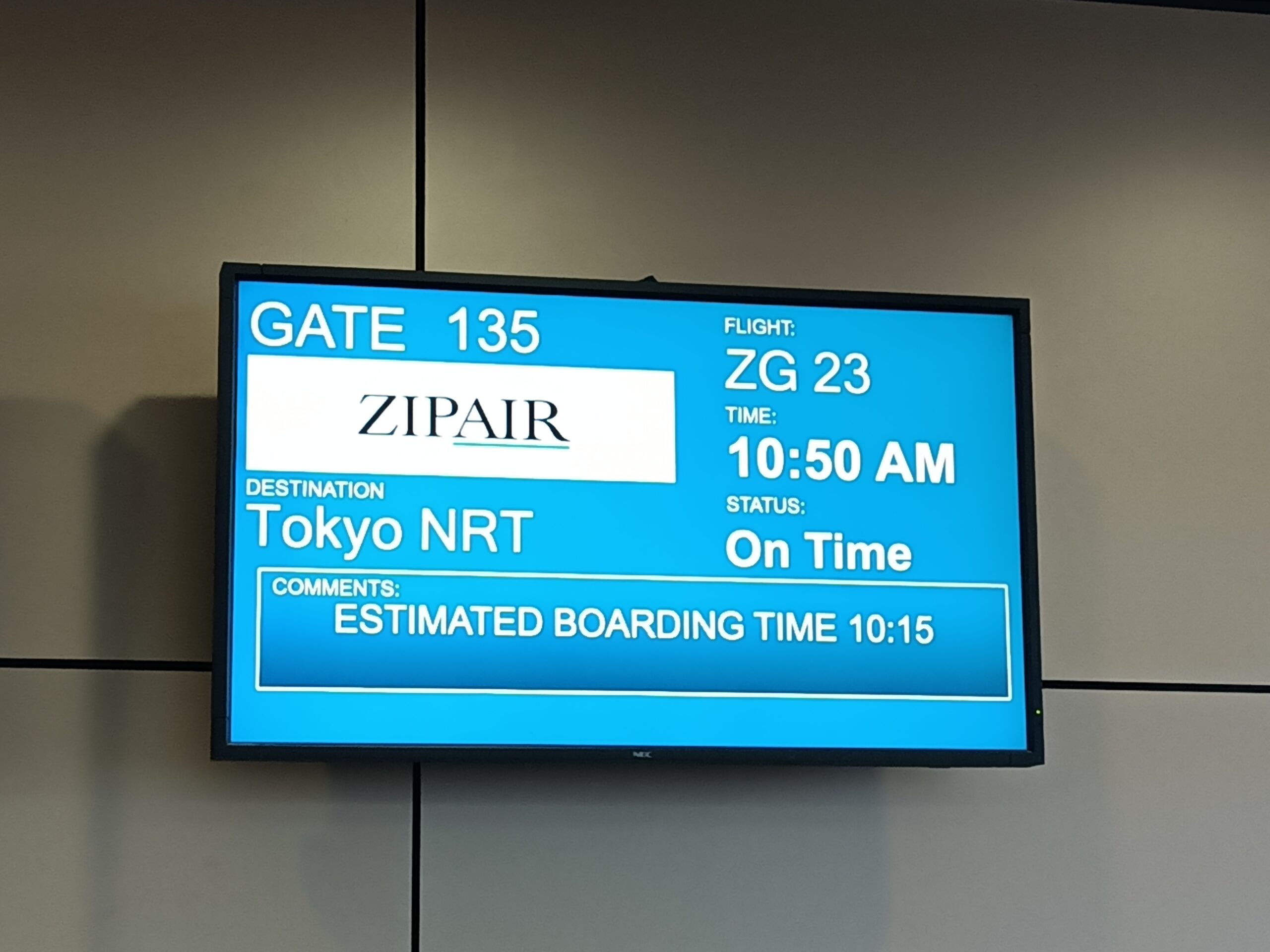 Jal'den Zipair, düşük maliyetli uzun haise test ettik