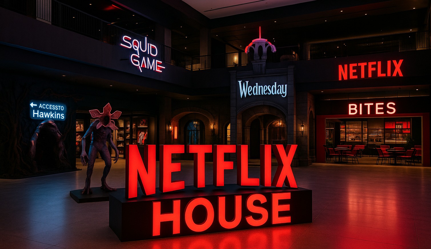 Netflix ilk sürükleyici parkını başlatacak
