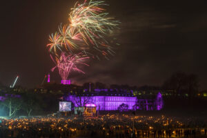 Hogmanay için Torchlight Alayı, Edinburgh © vs / Kenny Lam