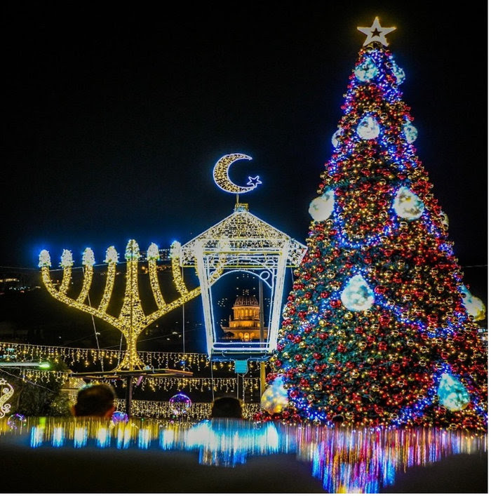İsrail'de Hanuka ve Noel