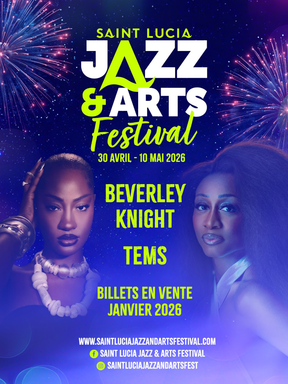 Saint Lucia: Karayipler renginde bir caz festivali