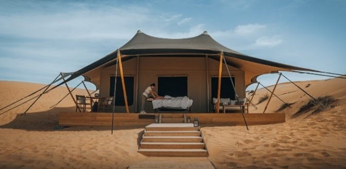AMAR Luxury Desert Eco-Lodge: Emirliklerdeki Lüks Bedevi Mirası