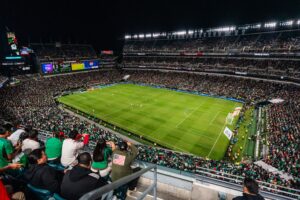 Lincoln Financial Field'da Dünya Kupası Futbolu