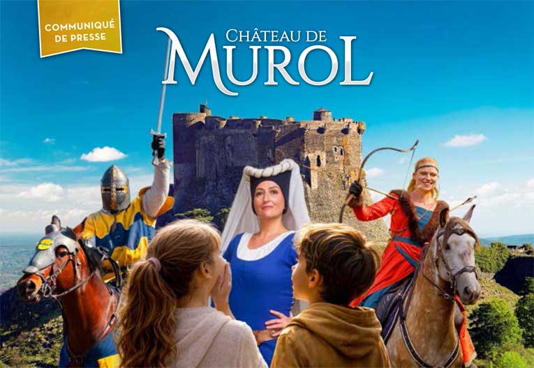 Krizi yaşamayan bir Auvergne kalesi: CHÂTEAU DE MUROL