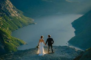 Zirvedeki düğünler: Norveç fiyortları dünyanın sunağı haline geldiğinde